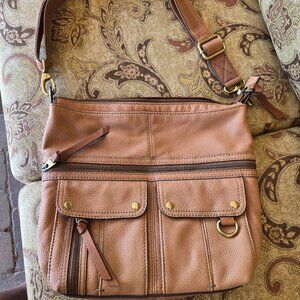Fossil Leather Crossbody Bag/Shoulder Bag